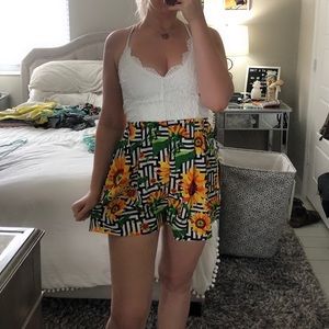 Sunflower romper!